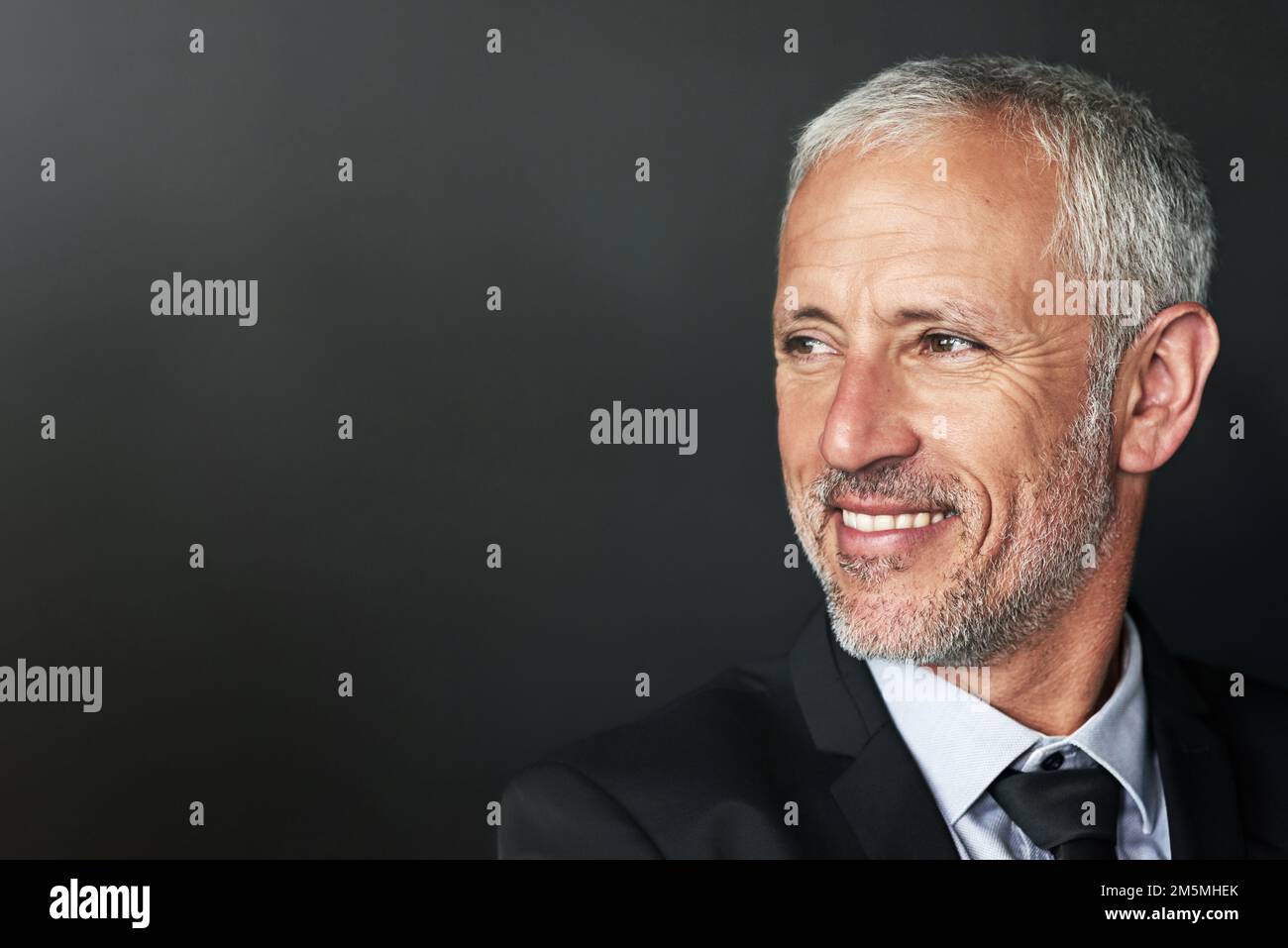 What it means to be white collar. a handsome mature businessman in