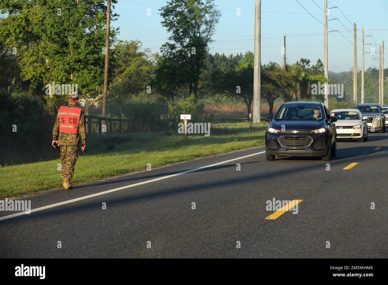 U.S. Marine Corps Staff Sgt. Matthieu Hensell, a motor transport