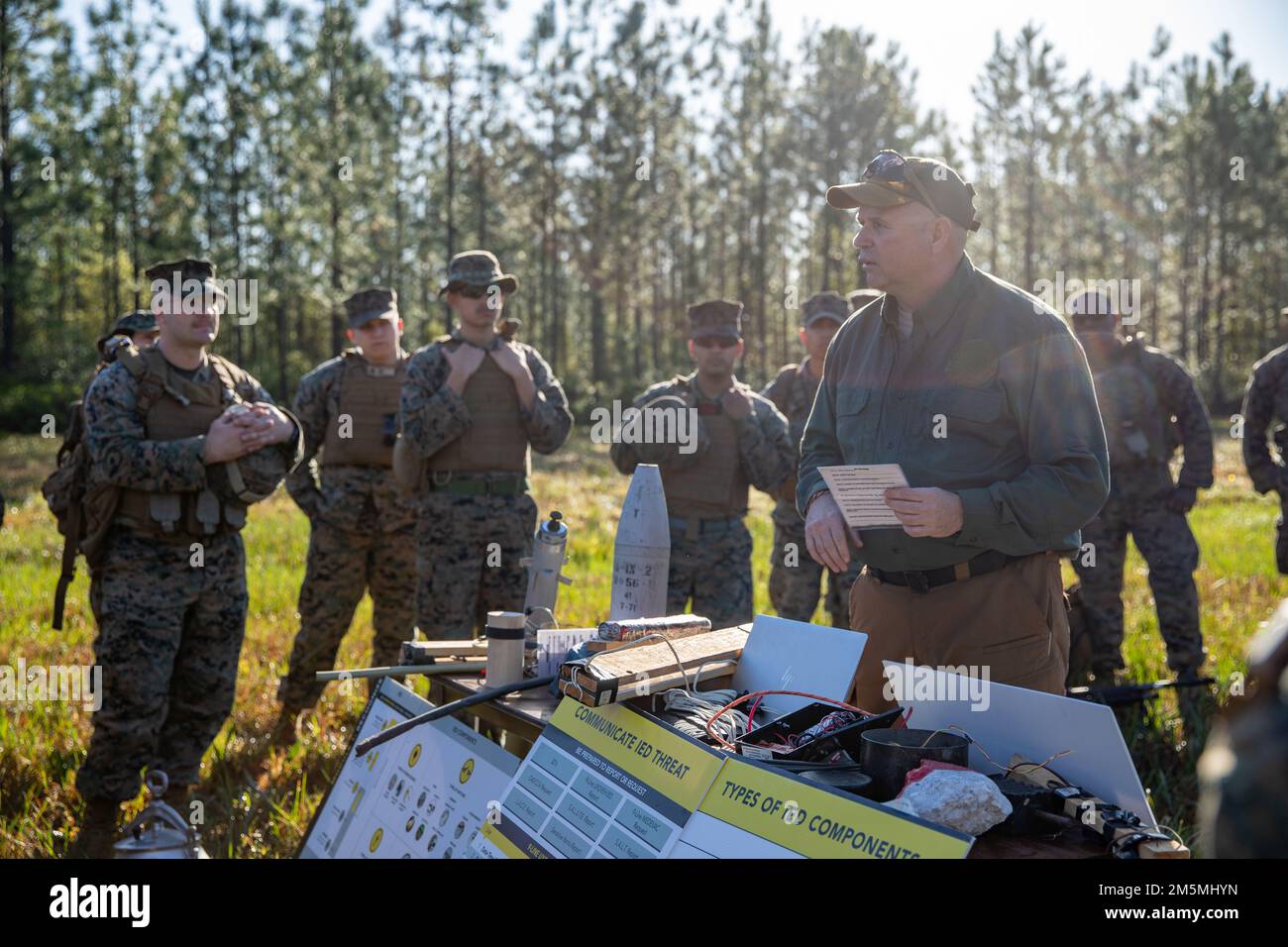 Sean Perry, an instructor with Asymmetric Threat Training Support