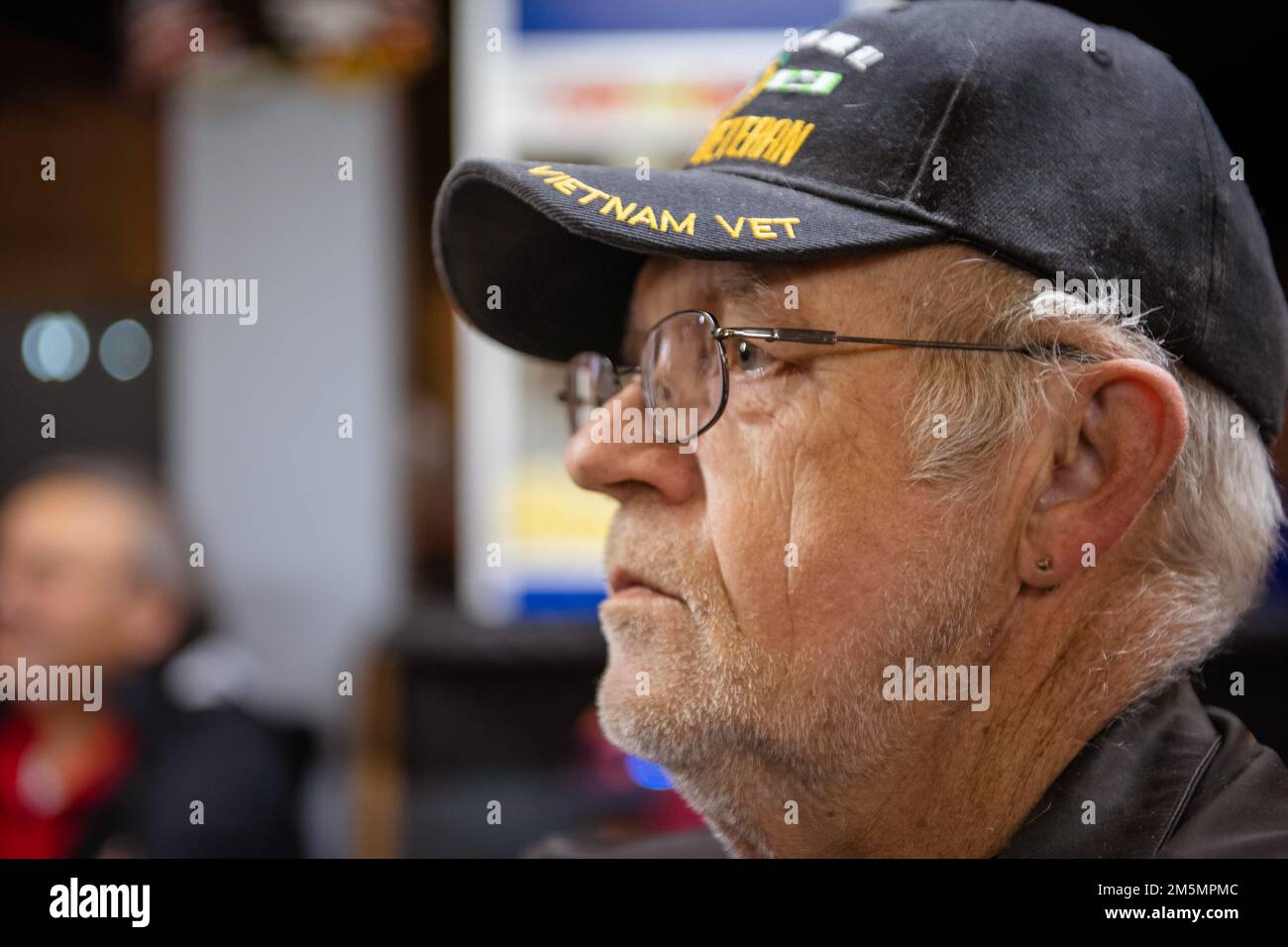 Major General Greg Porter speaks and pays tribute to the veterans at