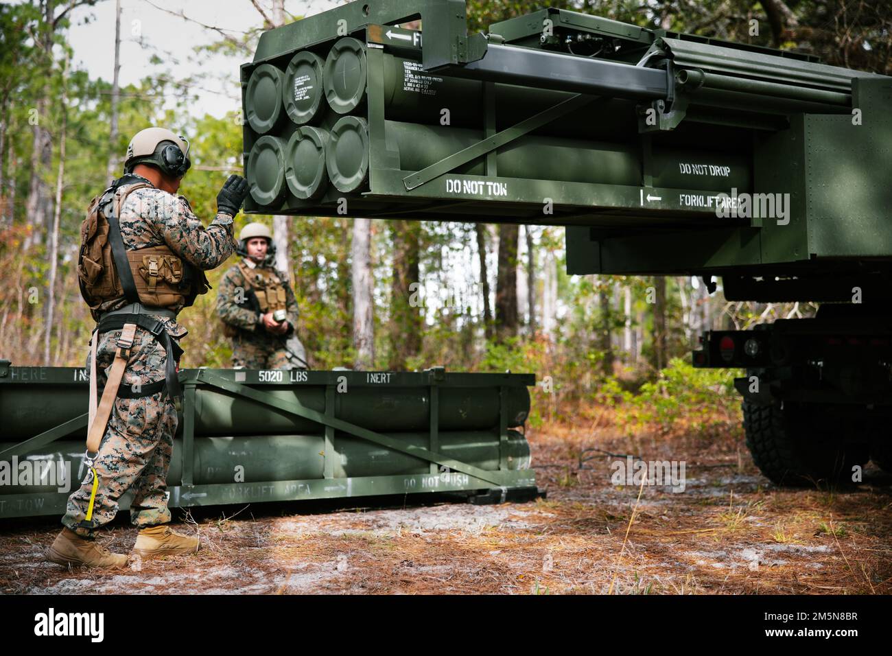 U.S. Marine Corps Sgt. Mark Azucar, field artillery cannoneer with