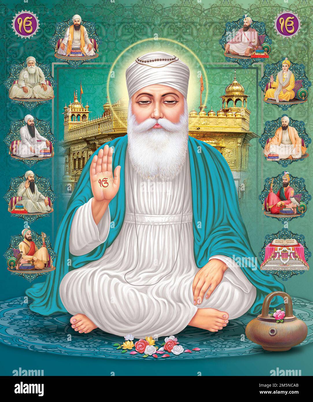 Dus Guru Sikhism Guru Nanak Golden Temple Stock Photo - Alamy Dus Guru Sikhism Guru Nanak Golden Temple Stock Photo - Alamy