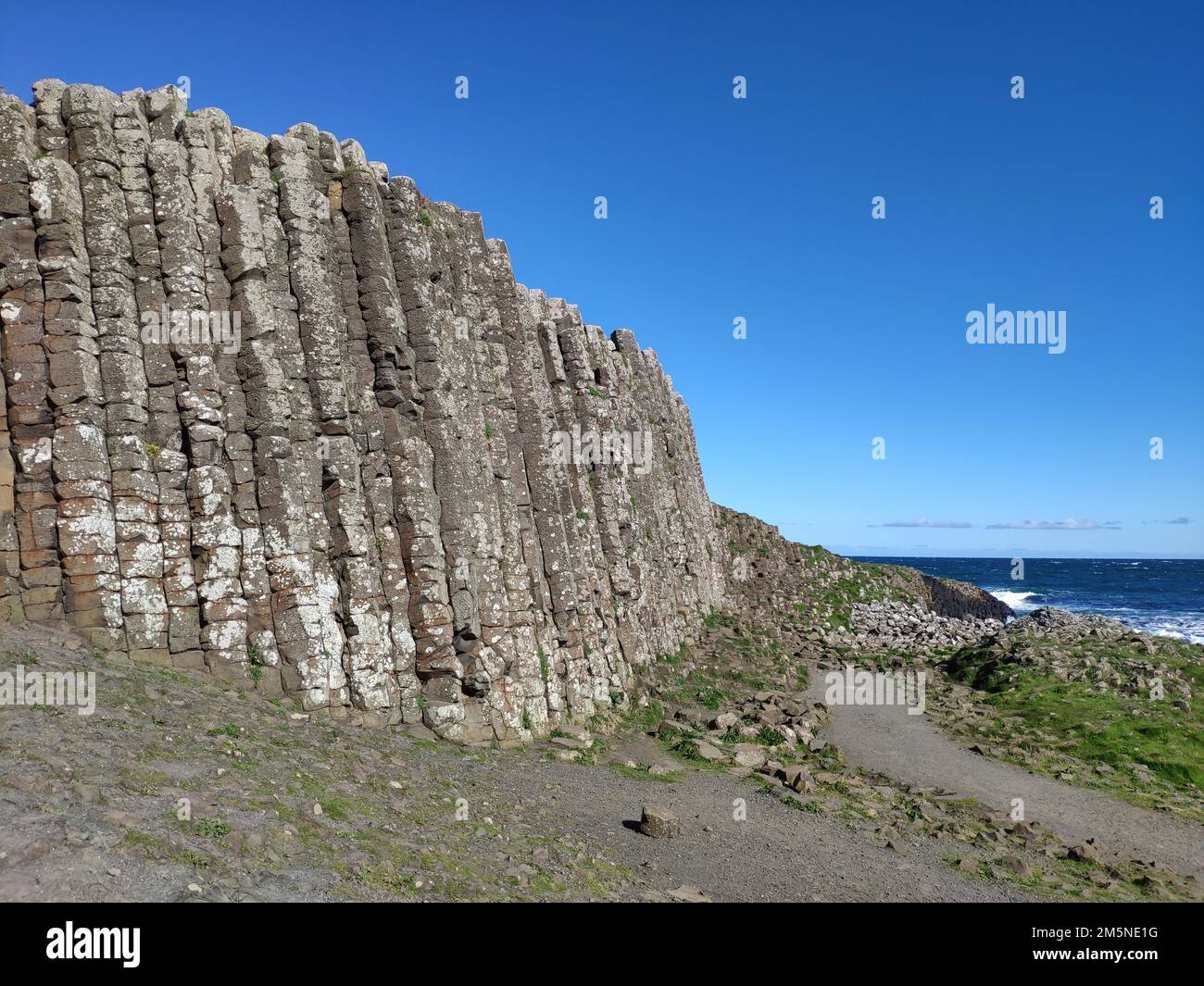 Giant's Causeway, Co, Antrim, Northern Ireland, United Kingdom Stock ...