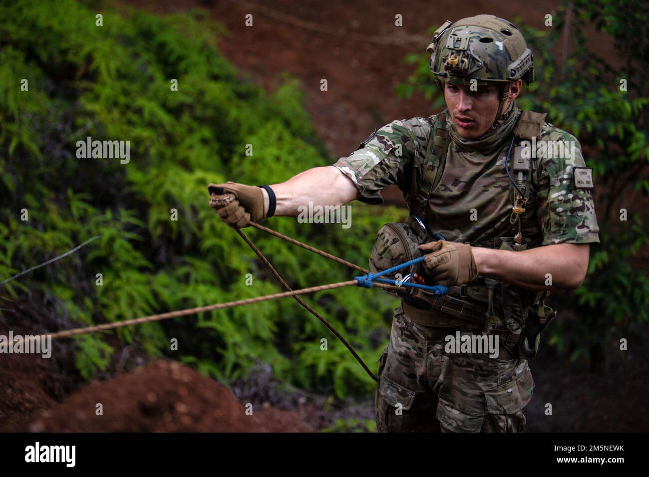 U.S. Air Force Capt. Trent Vonich, 38th Rescue Squadron Blue Team