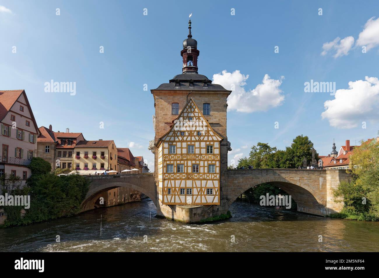 Historic Town Hall on the Regnitz, Bridge Town Hall, Bamberg, Upper