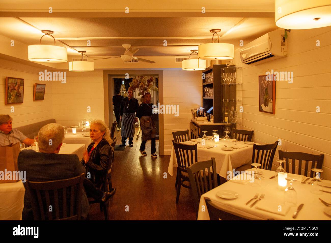 Jansen Restaurant on Chestnut Hill in Philadelphia, USA Stock Photo