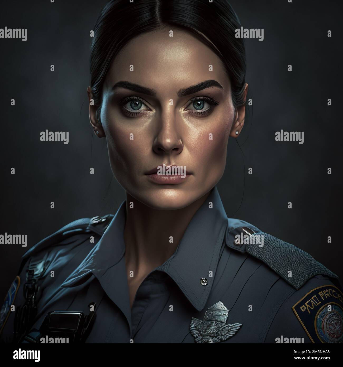 Female police officer attractive hi-res stock photography and images - Alamy