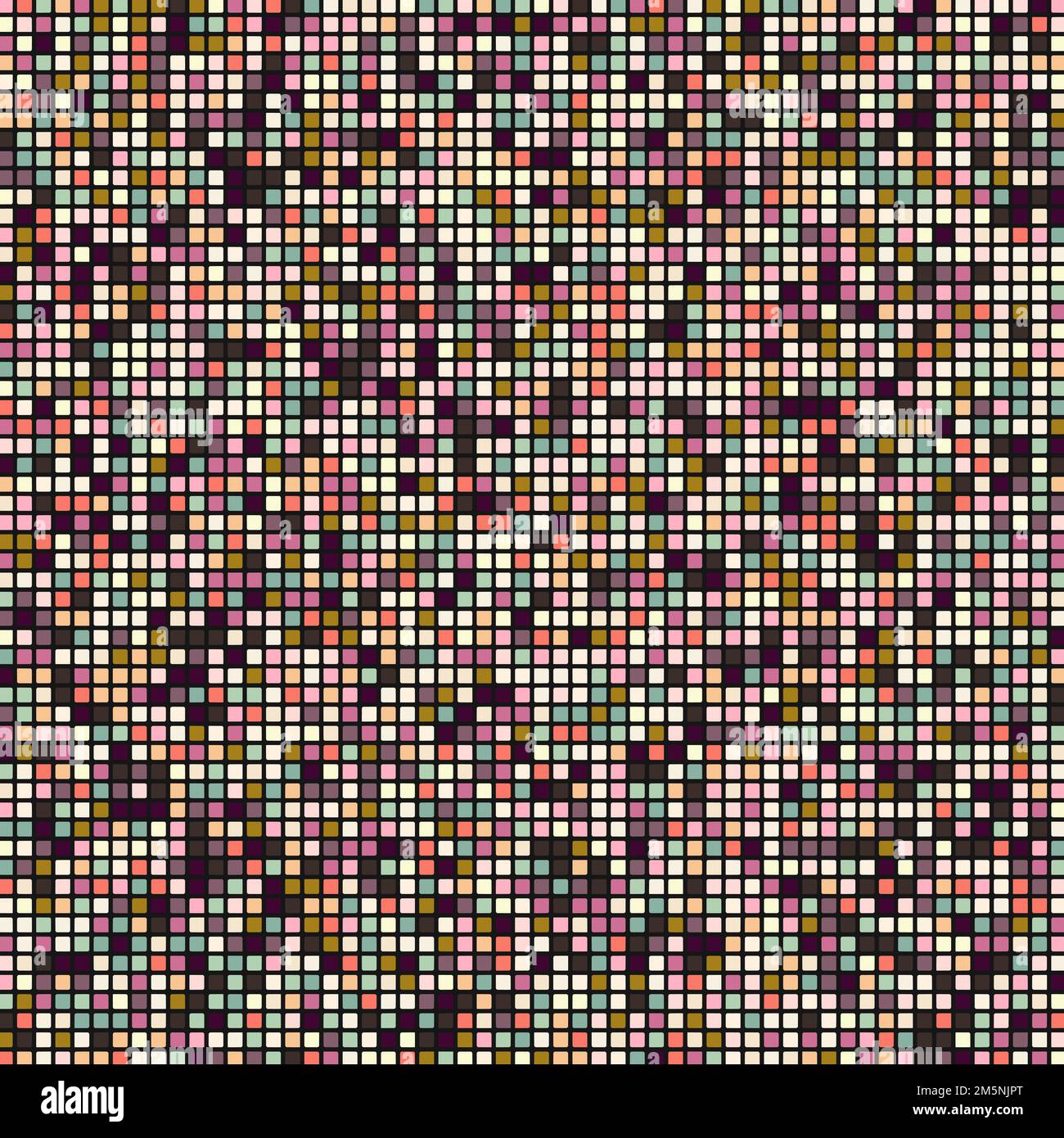 Color checkered squares background generative pattern illustration ...