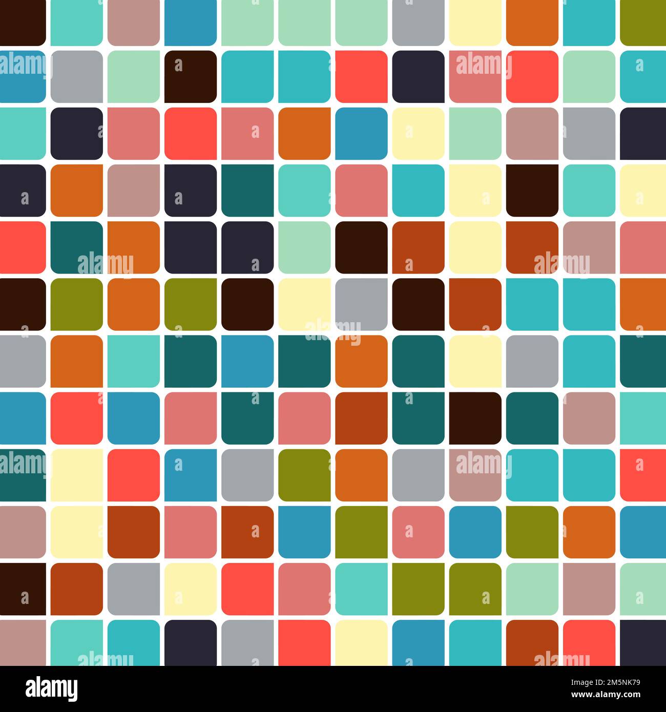 Color checkered squares background generative pattern illustration ...