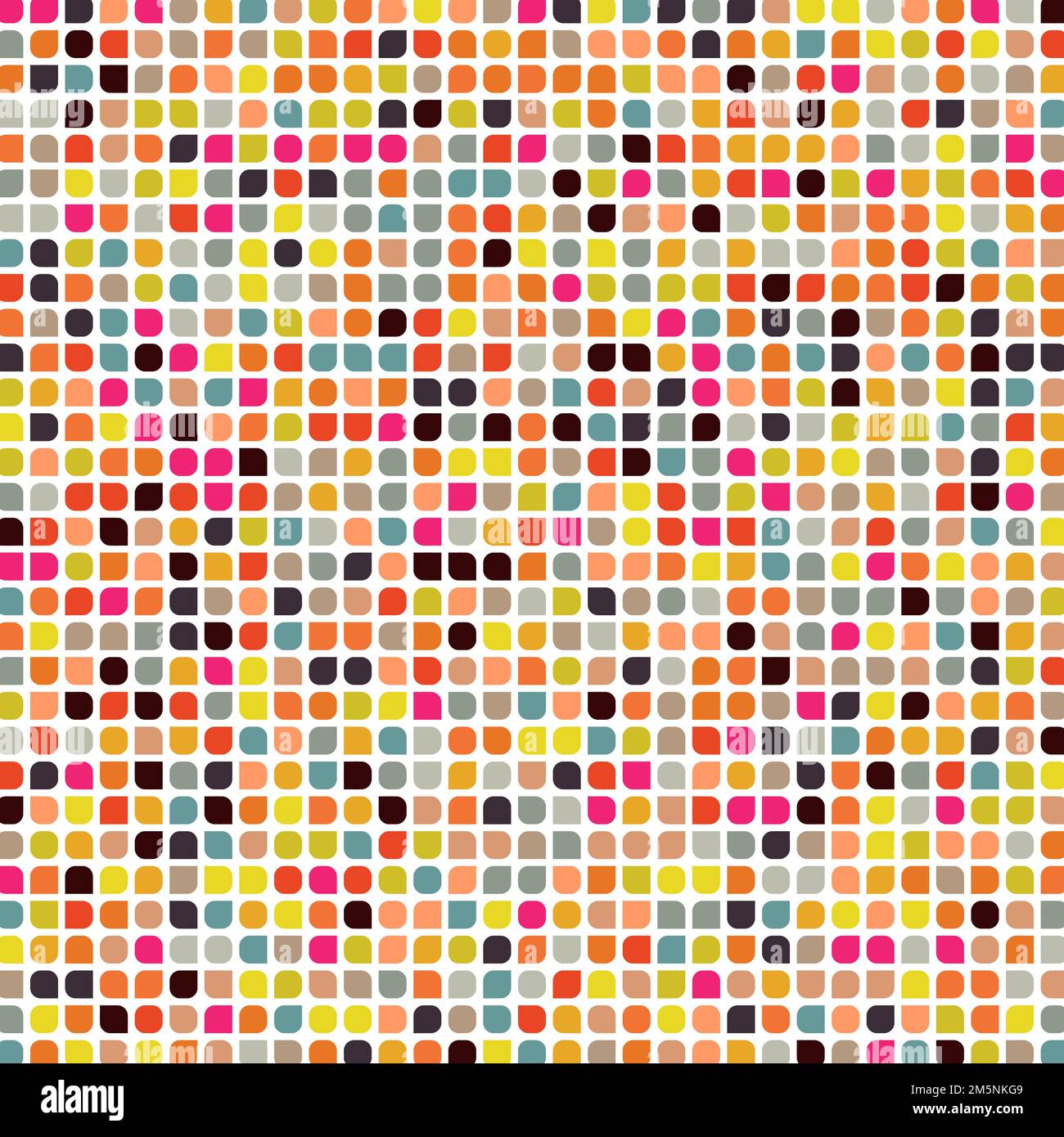 Color checkered squares background generative pattern illustration Stock Vector