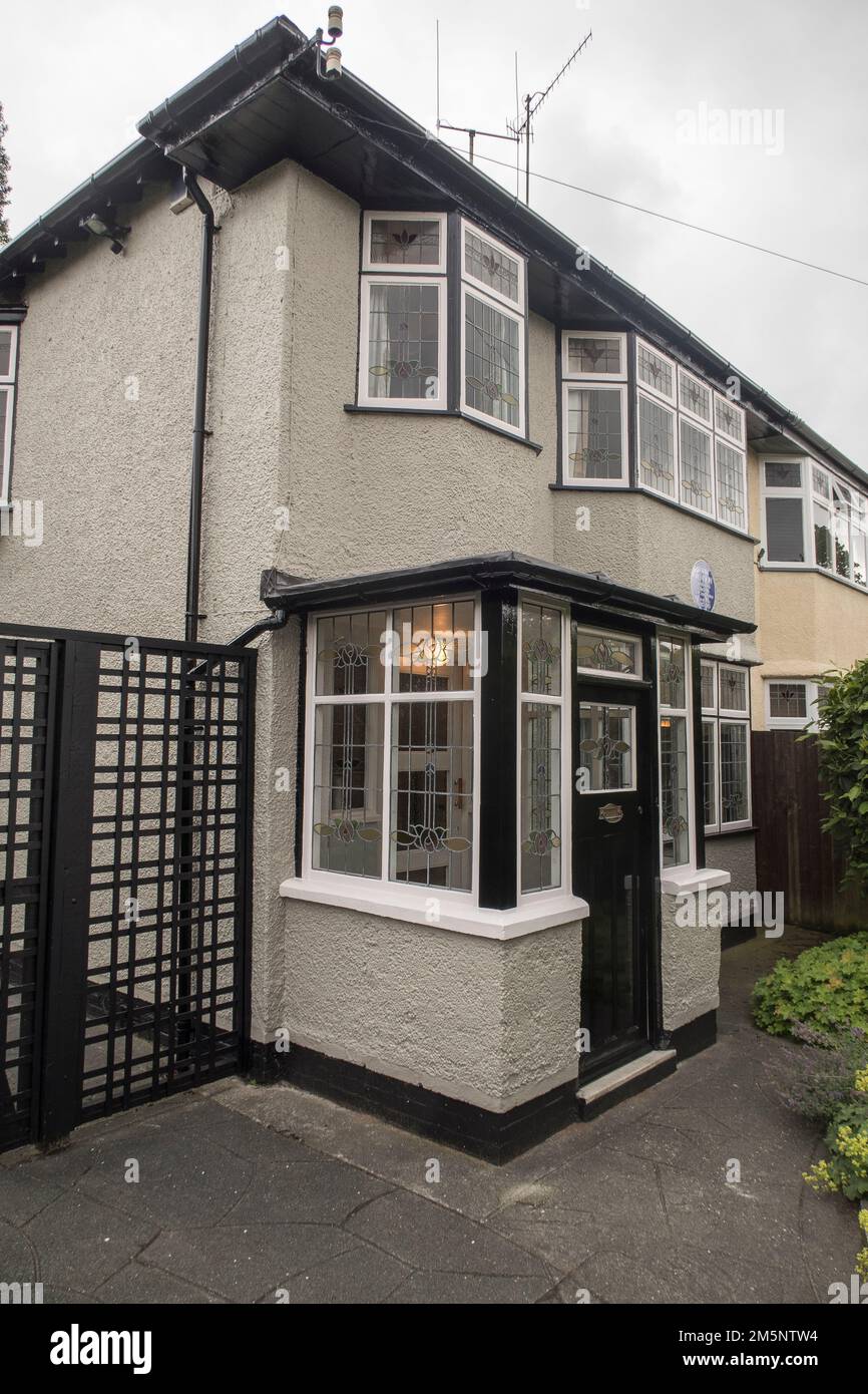 Mendips 251 Menlove Avenue the childhood home of John Lennon in Woolton
