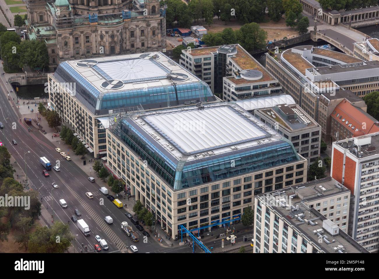 Radisson Blue Hotel am Berlin Cathedral, Quartier DomAquaree, Berlin, Germany Stock Photo