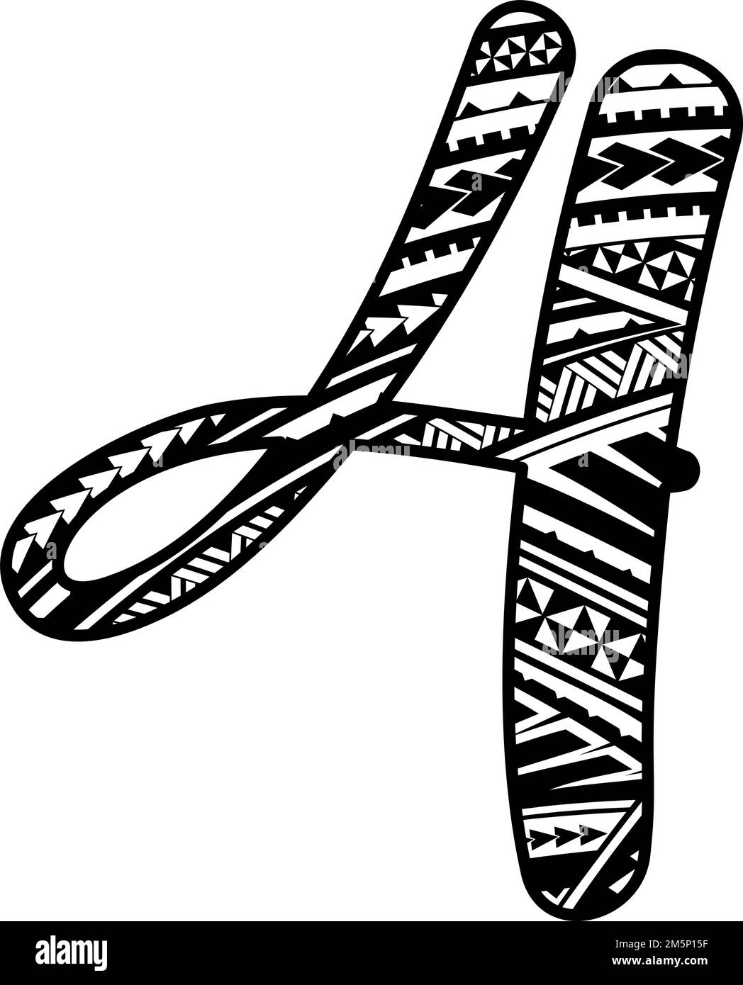 Maori indigenous textile Cut Out Stock Images & Pictures - Alamy