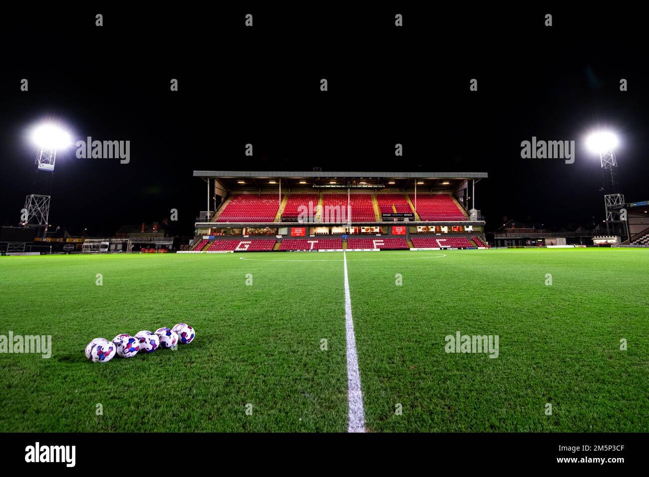 Blundell Park, Grimsby Town Football Club. Stock Photo