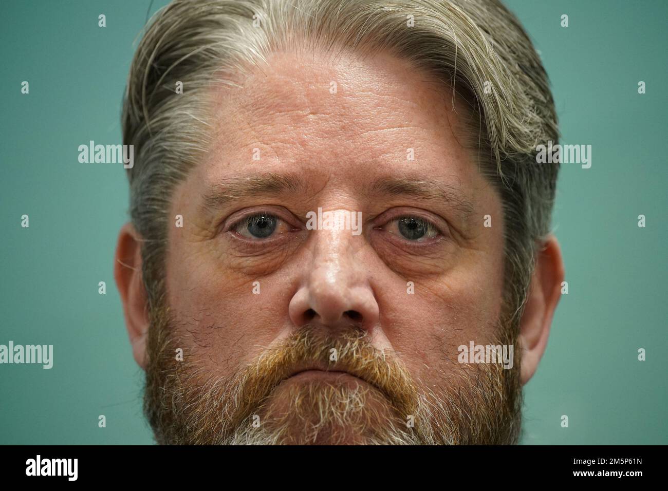 Elle Edwards father, Tim Edwards during a press conference at