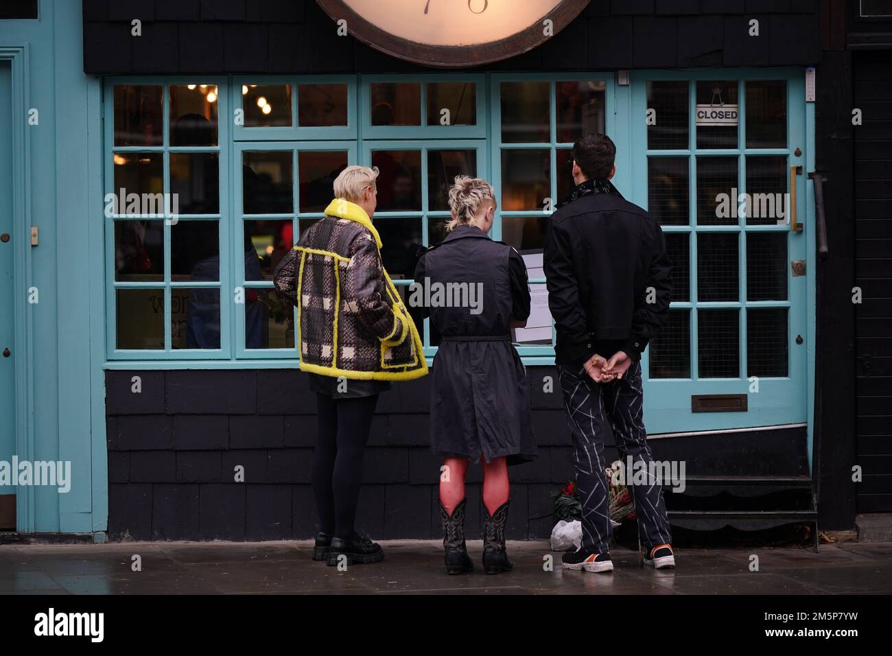 Vivienne westwood worlds end shop hi-res stock photography
