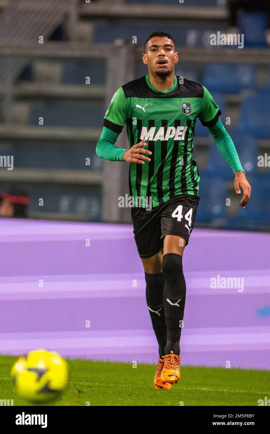 Ruan Tressoldi (Sassuolo) during the Italian "Serie A" friendly match  between Sassuolo 0-1 Inter at