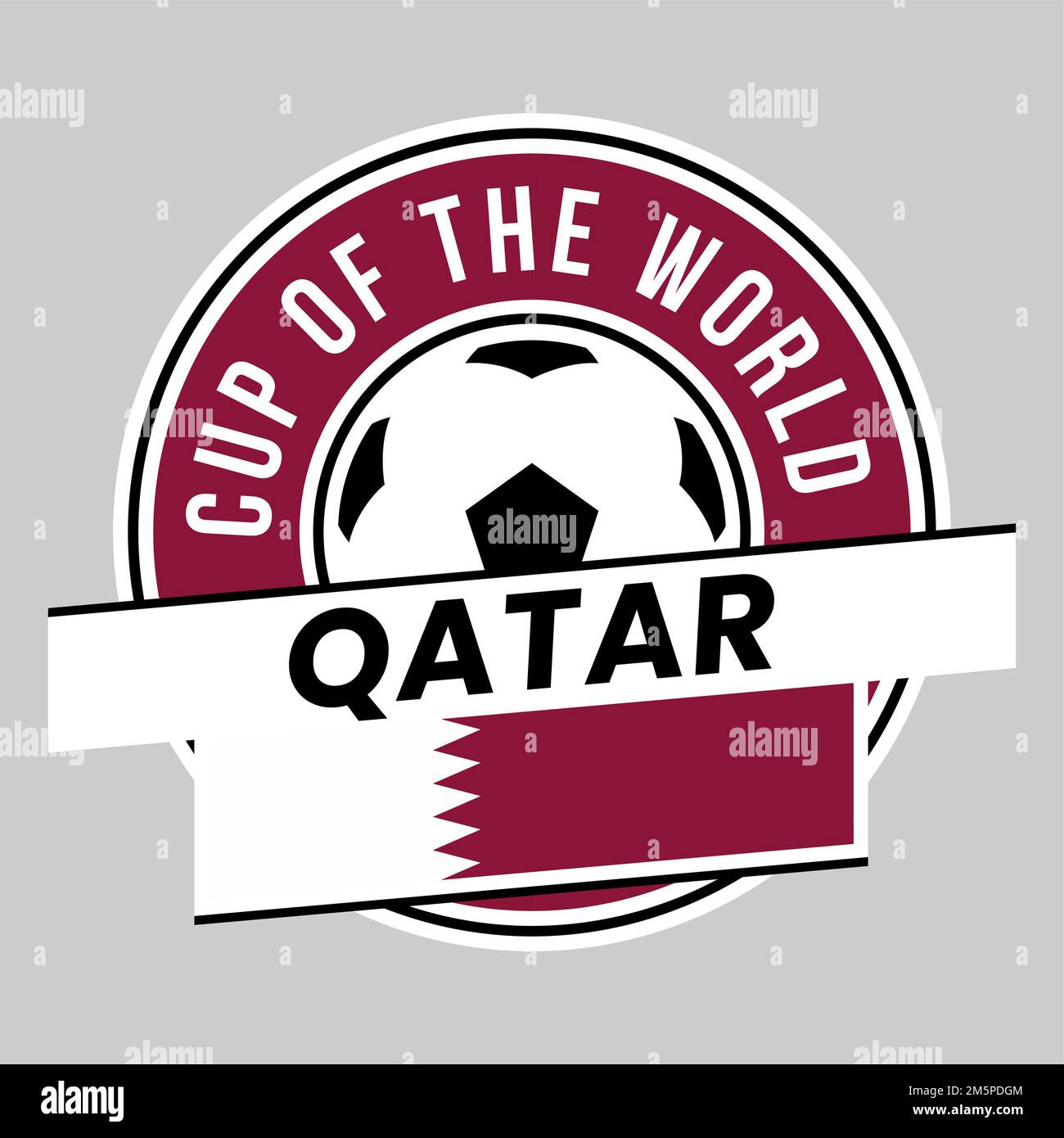 illustration-of-qatar-team-badge-for-football-tournament-stock-photo