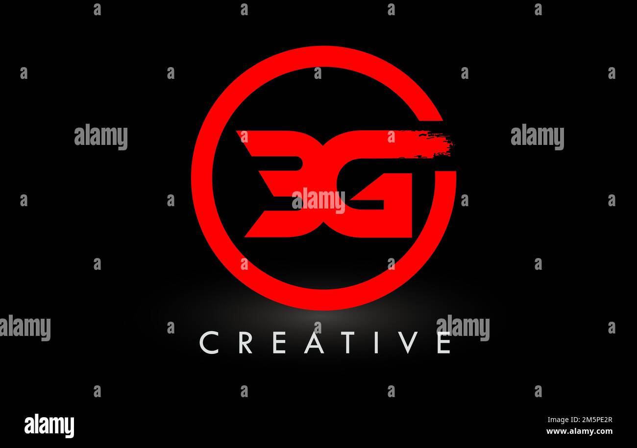 Bg red logo hi-res stock photography and images - Alamy