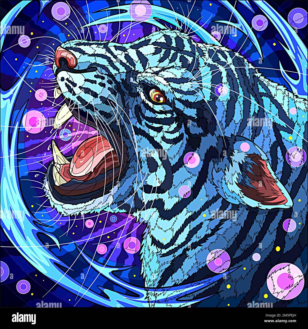 Salvador Dali Wallpaper Tiger