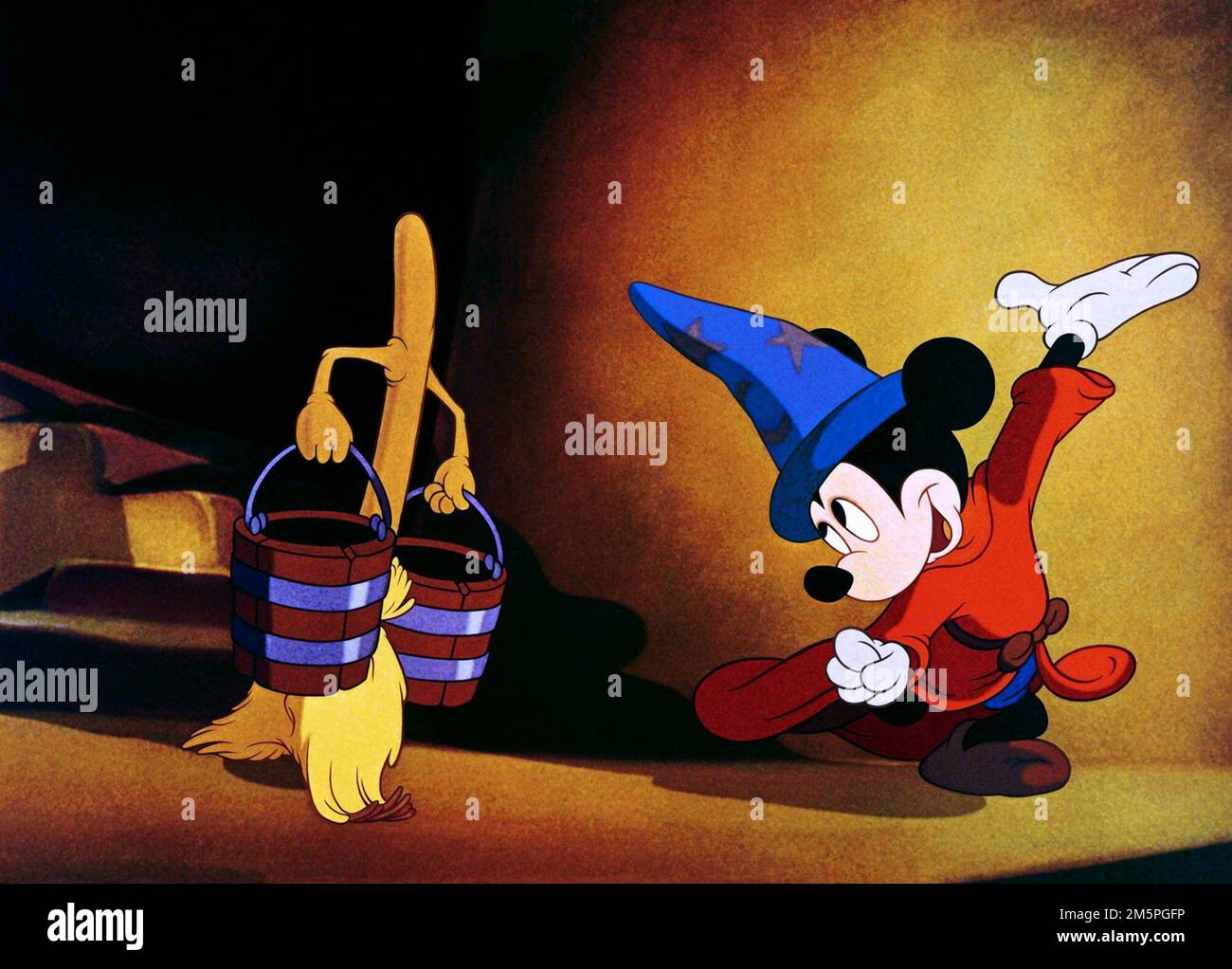 Fantasia  Mickey Mouse Stock Photo