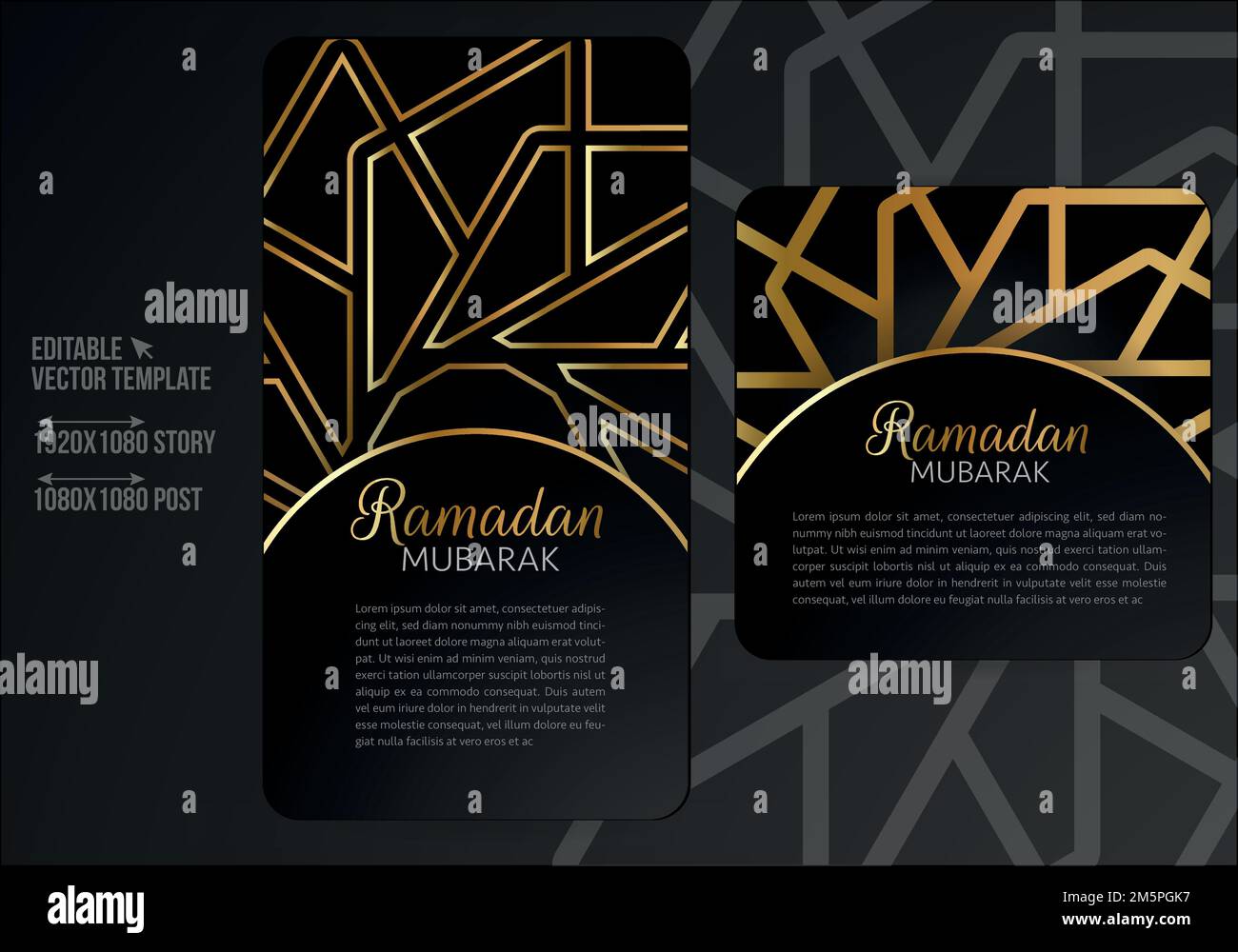 Abstract black and gold lines luxury background Stock Vector Image ...
