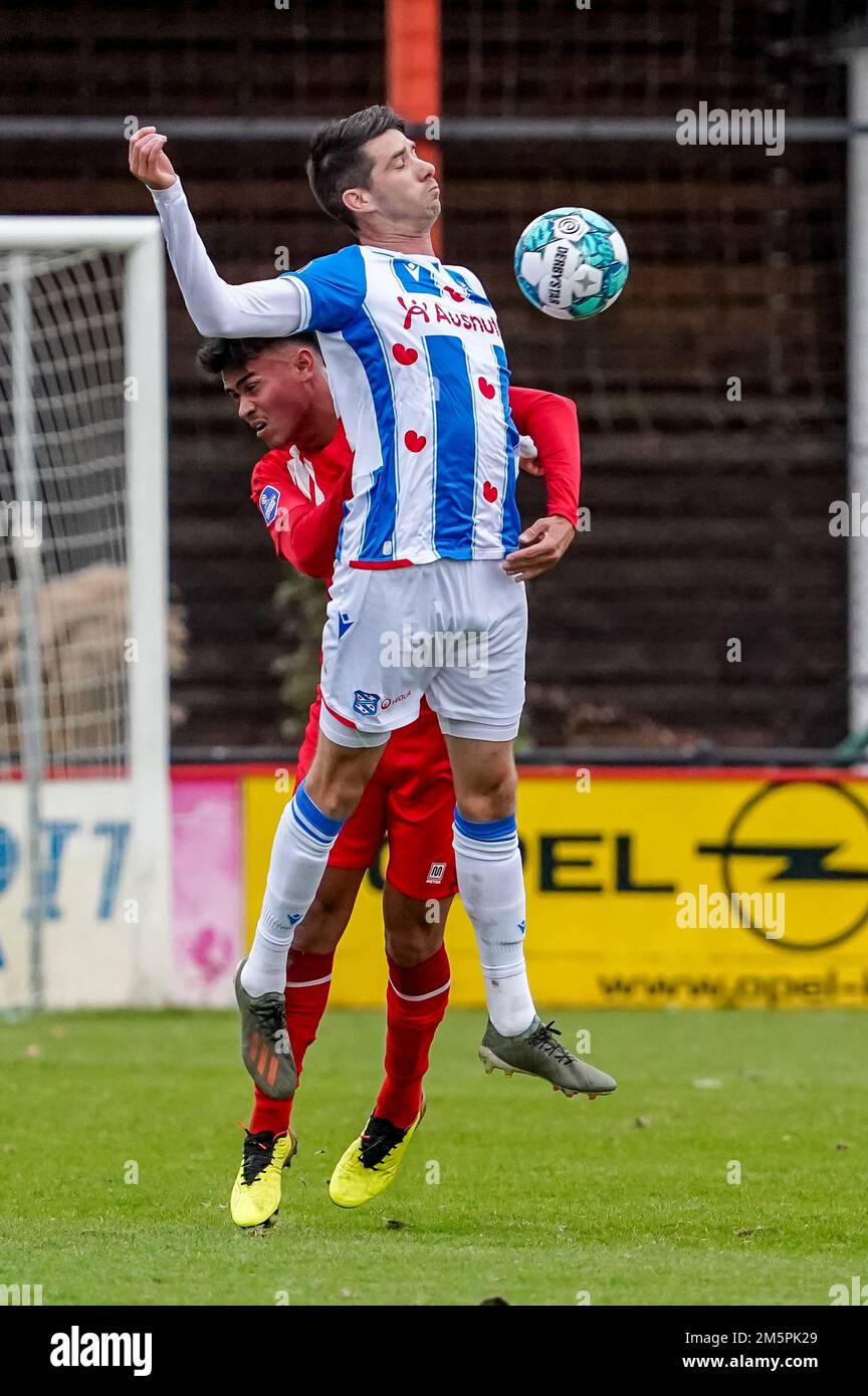 Hengelo, Netherlands. 22nd Mar, 2023. HENGELO, NETHERLANDS - MARCH 22:  Myron Bostdorp of FC Twente looks on during the International Club Friendly  match between FC Twente and VFL Bochum at Trainingscomplex Hengelo