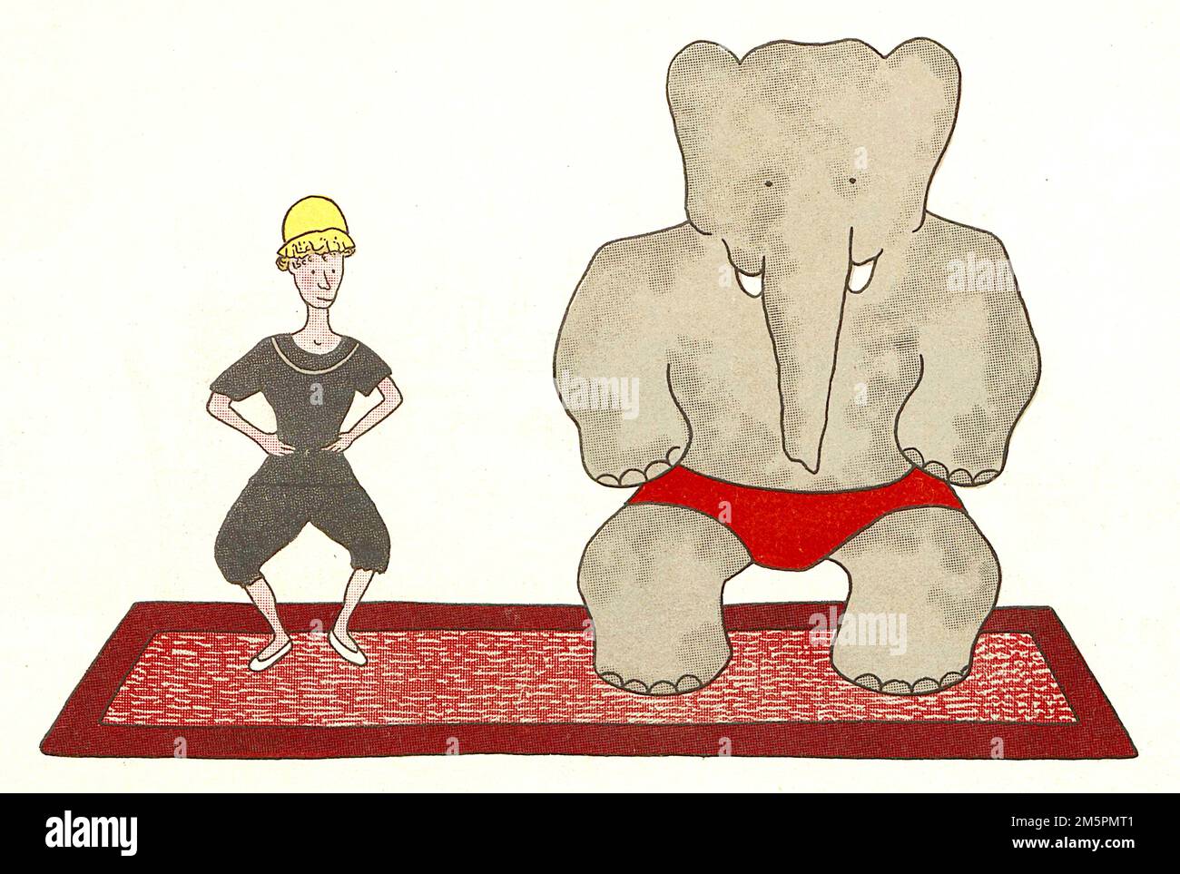 Jean de Brunhoff - Babar the Elephant Stock Photo