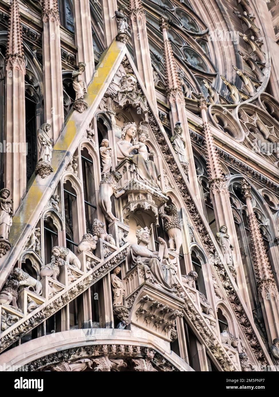 Strasbourg Cathedral, France Stock Photo