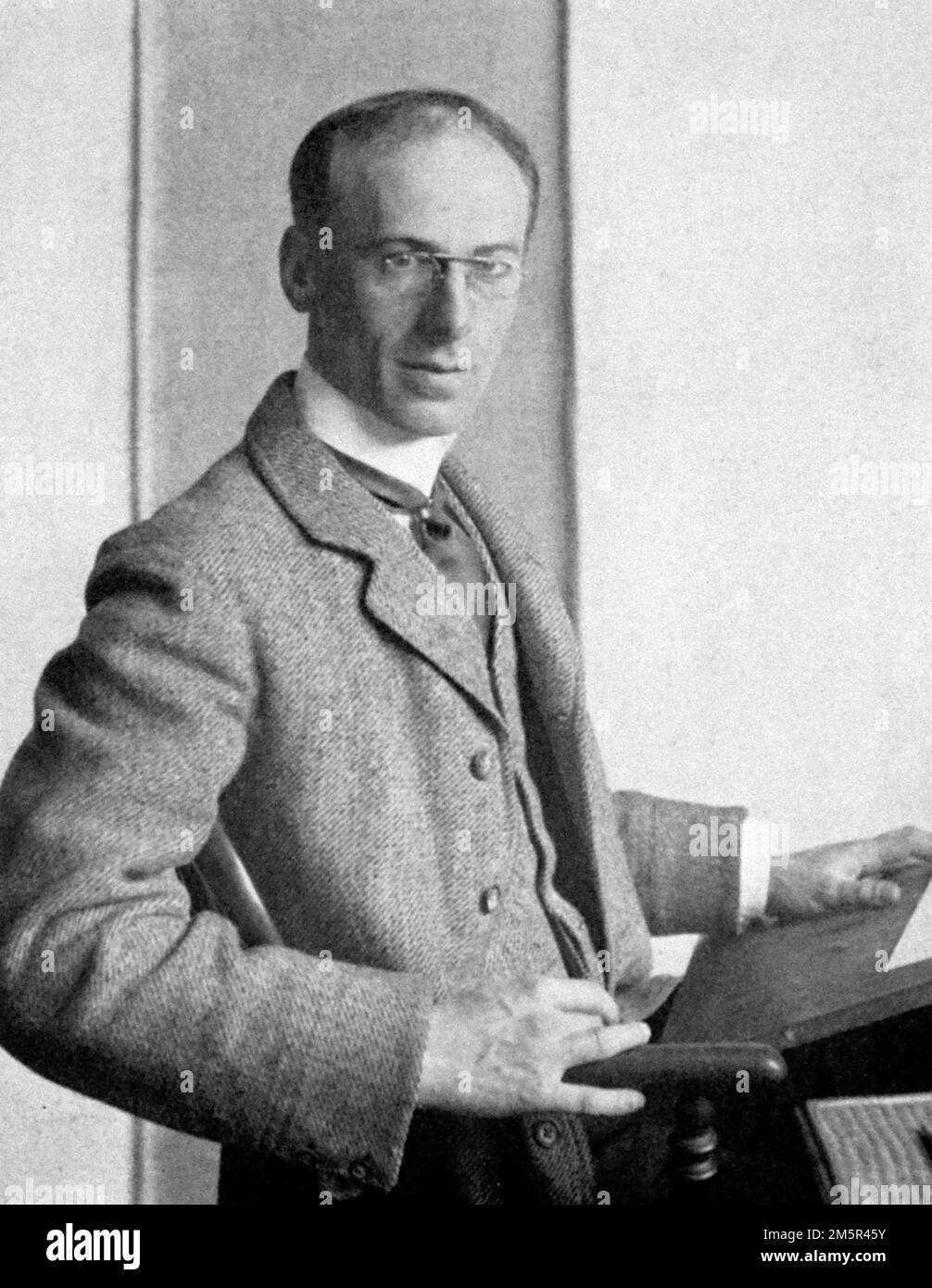 Portrait of Arthur Rackham (1867-1939) Stock Photo