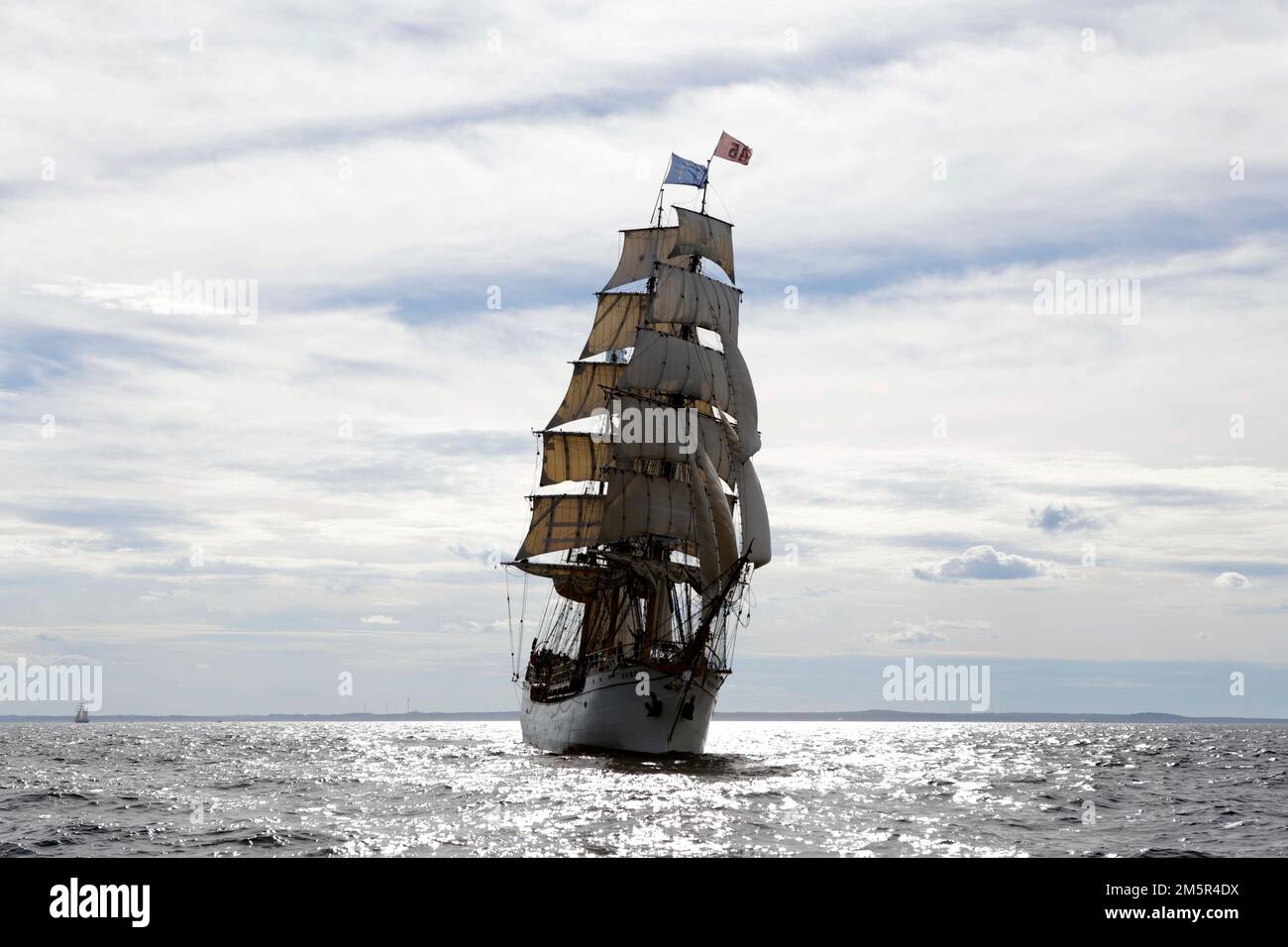Dutch barque Europa, Sail Boston race start, 2017 Stock Photo Alamy