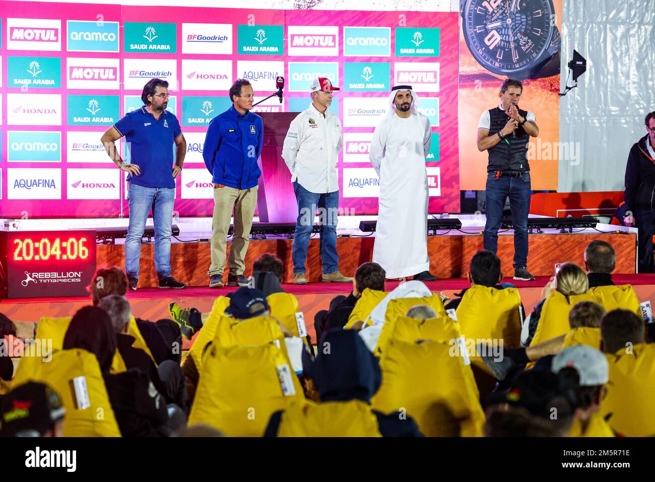 Yanbu, Saudi Arabia. 30th Dec, 2022. General Briefing during the Dakar