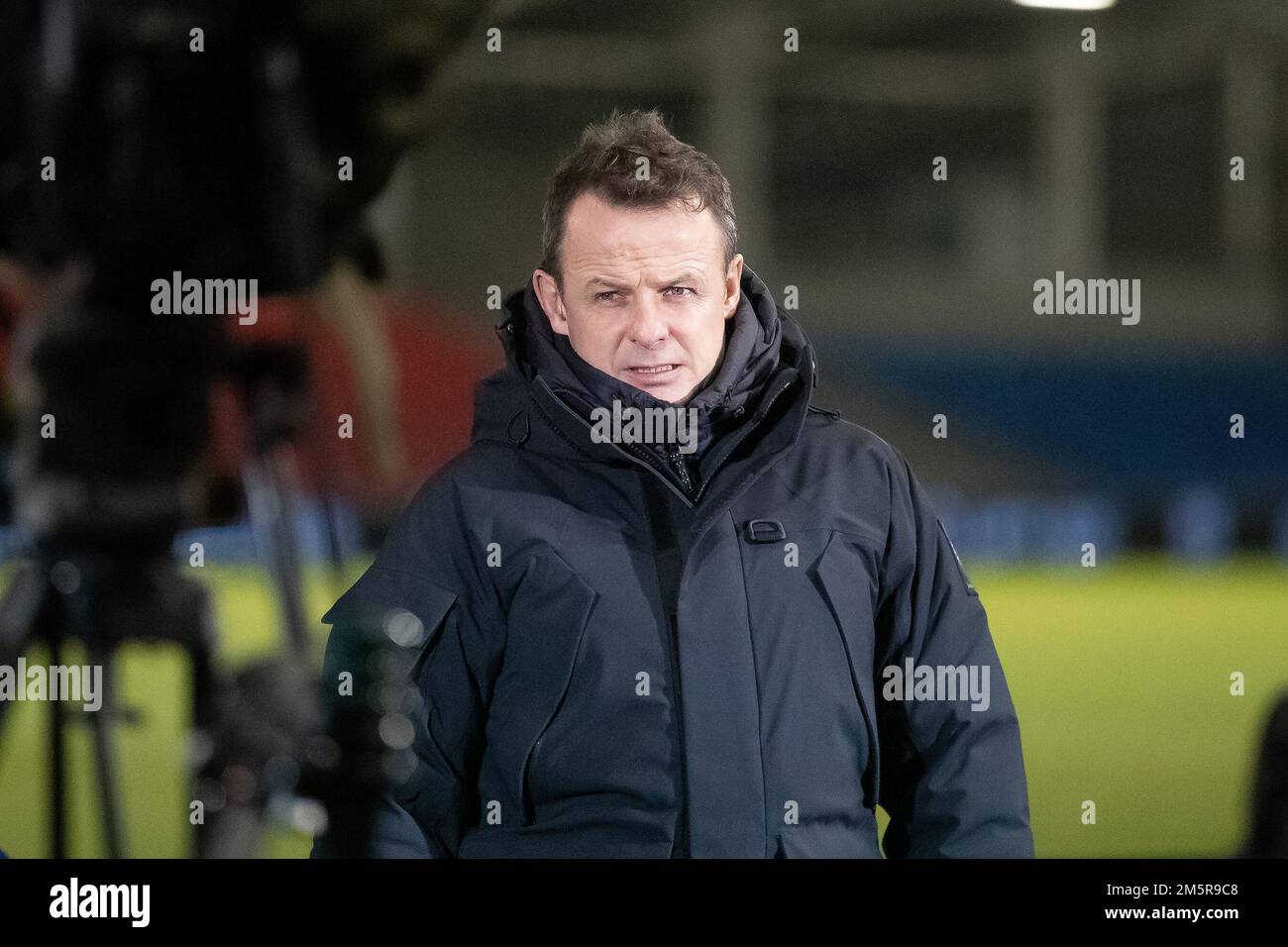 Manchester, UK. 30th Dec, 2022. BT Sport Austin Healey *** during the ...