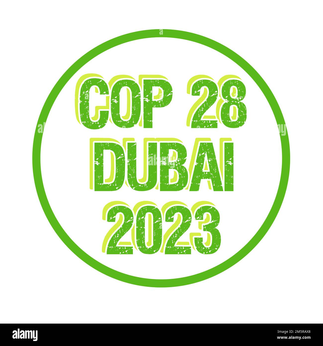 COP 28 in Dubai United Arab Emirates symbol Stock Photo - Alamy