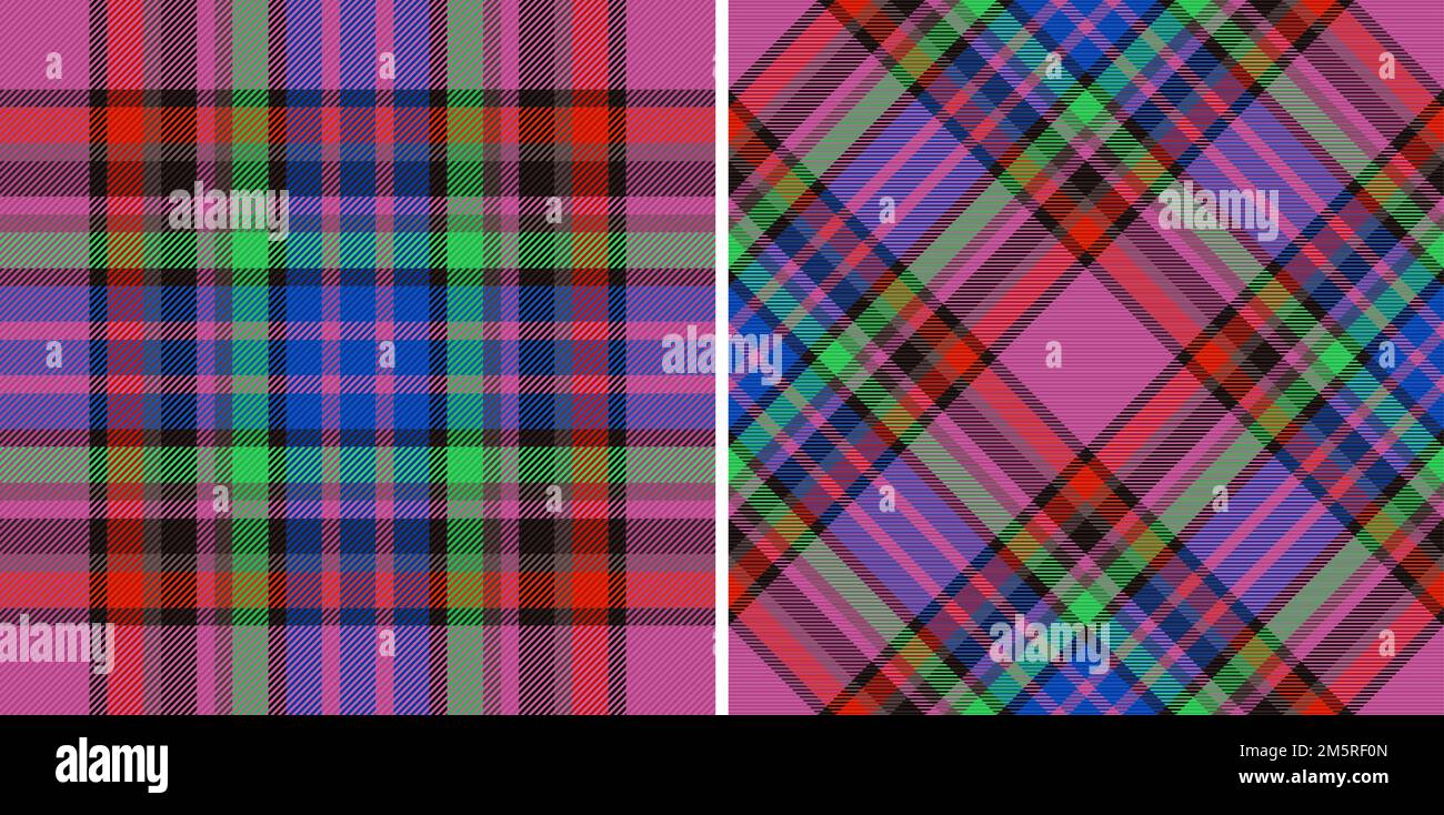 Textile background fabric. Check texture plaid. Seamless tartan vector ...
