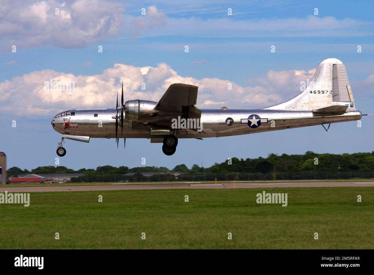 Boeing B29 Super Fortress bomber Stock Photo - Alamy