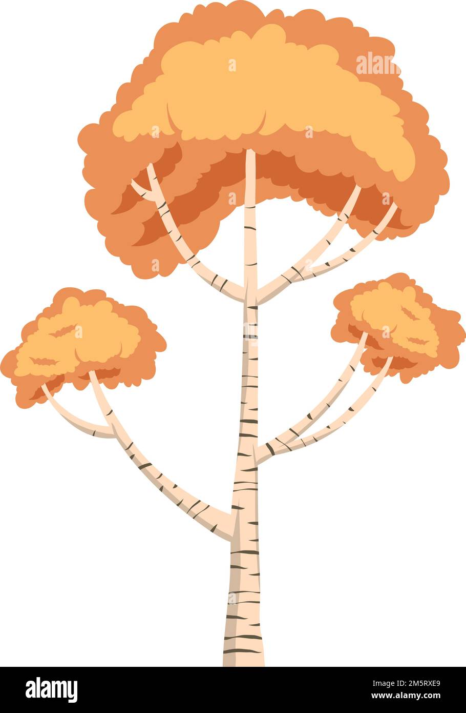 tall autumn tree plant forest icon Stock Vector Image & Art - Alamy