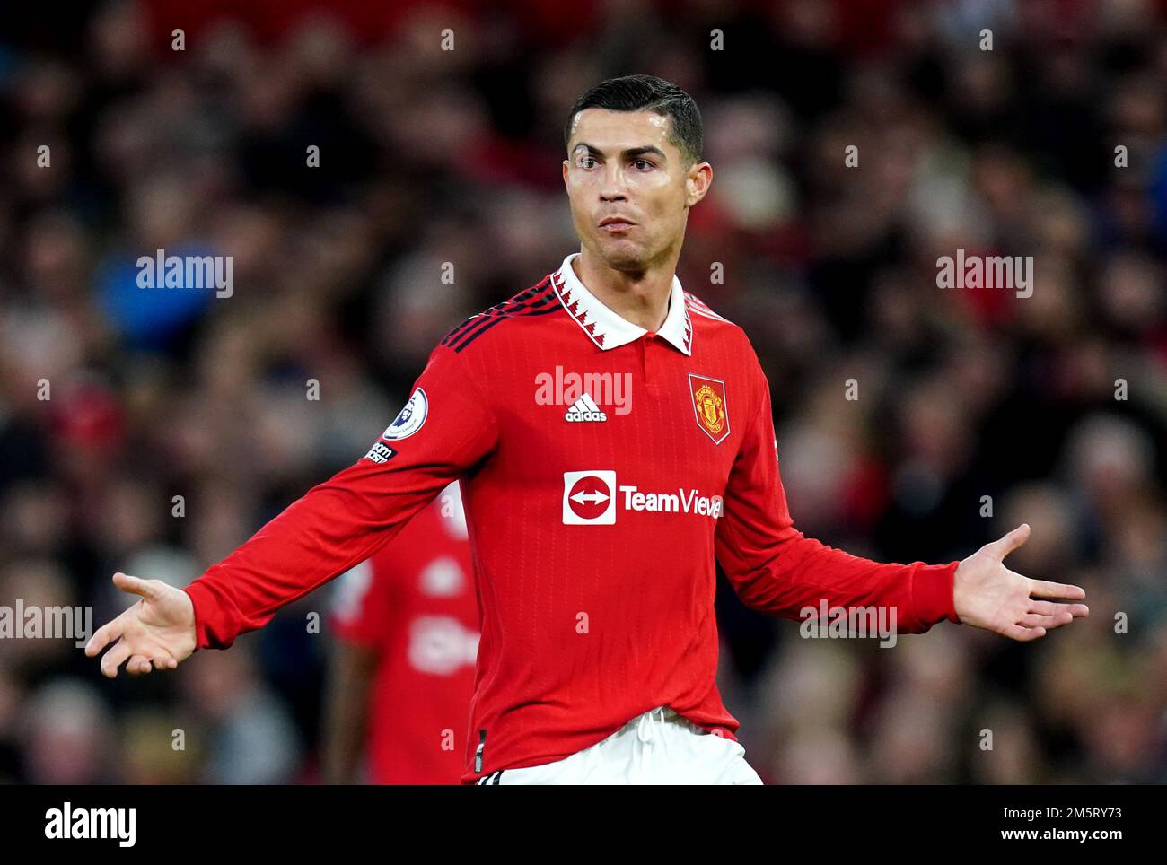 File photo dated 30-10-2022 of Cristiano Ronaldo, who has completed his move to Saudi Arabian side Al Nassr. Issue date: Friday December 30, 2022. Stock Photo