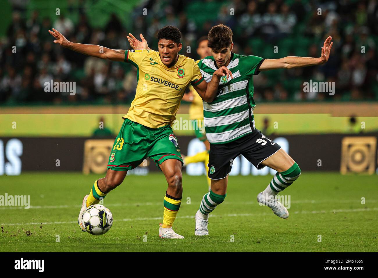 Nuno Santos of Sporting CP celebrates a goal during the Liga Portugal Bwin  match between Sporting CP and Paços de Ferreira at Estadio Jose  Alvalade.(Final score: Sporting CP 3:0 FC Paços de