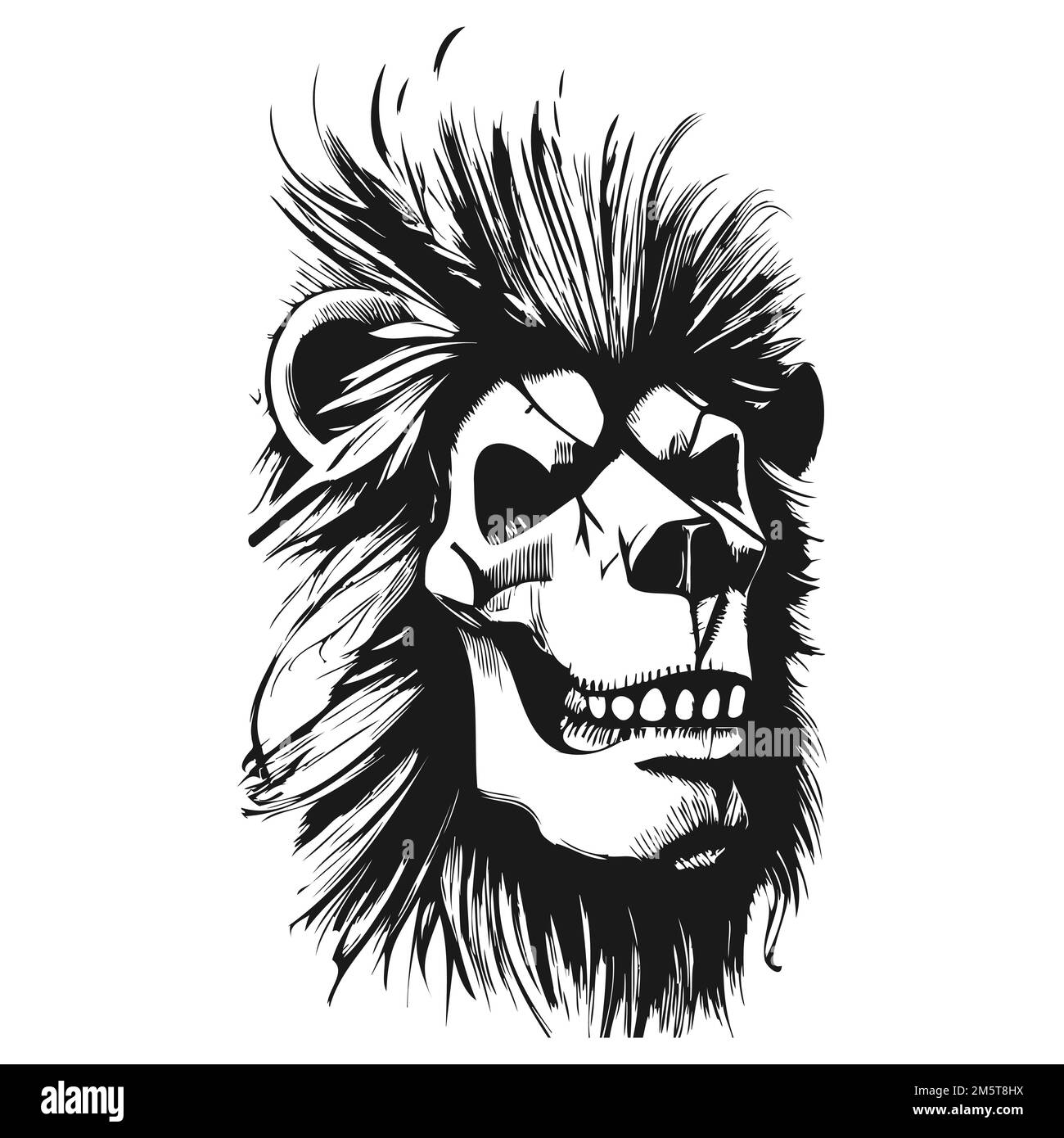 Lion Skull Tattoo Design Idea by thewildtattoo on DeviantArt