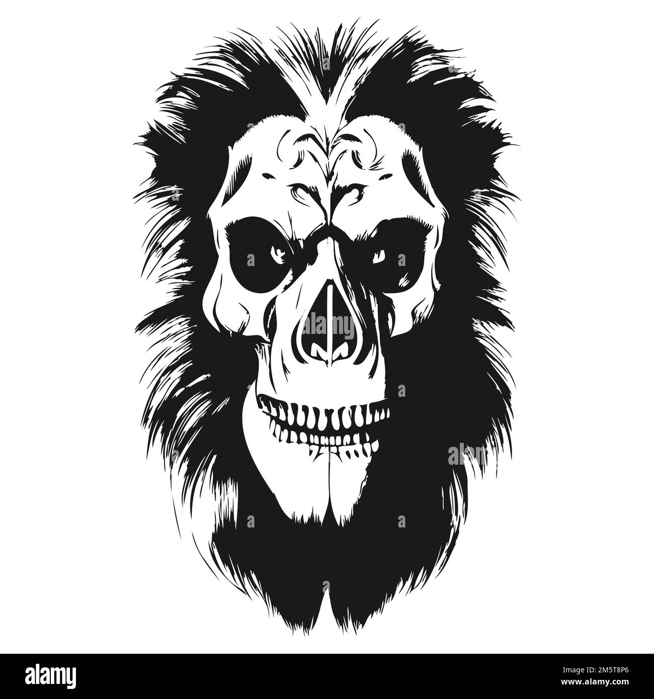 VIKINGS, lioness, skull, tattoo, skulls, lions, cool, art, HD phone  wallpaper | Peakpx