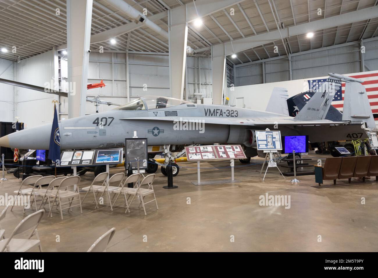 Aircraft Pavilion at USS ALABAMA Battleship Memorial Park in Mobil