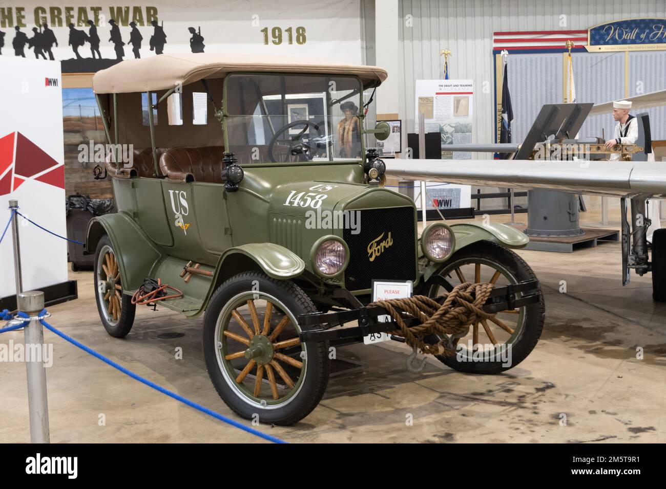 Aircraft Pavilion at USS ALABAMA Battleship Memorial Park in Mobil