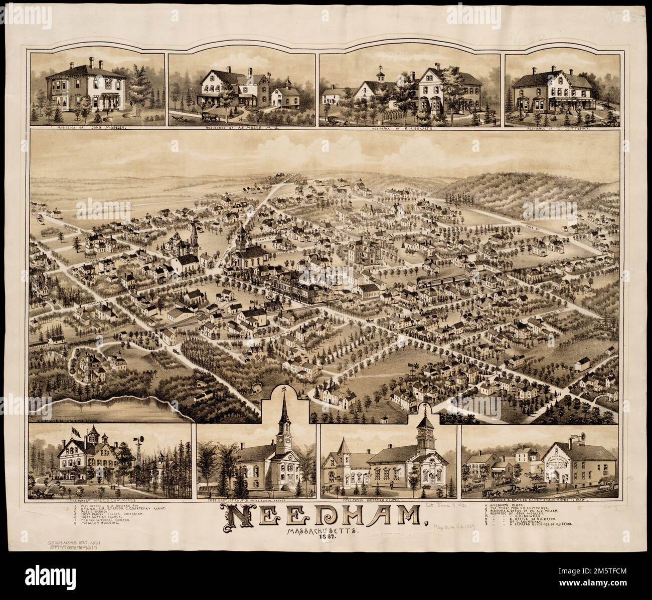 Needham, Massachusetts, 1887. Includes ill. Indexed for points of