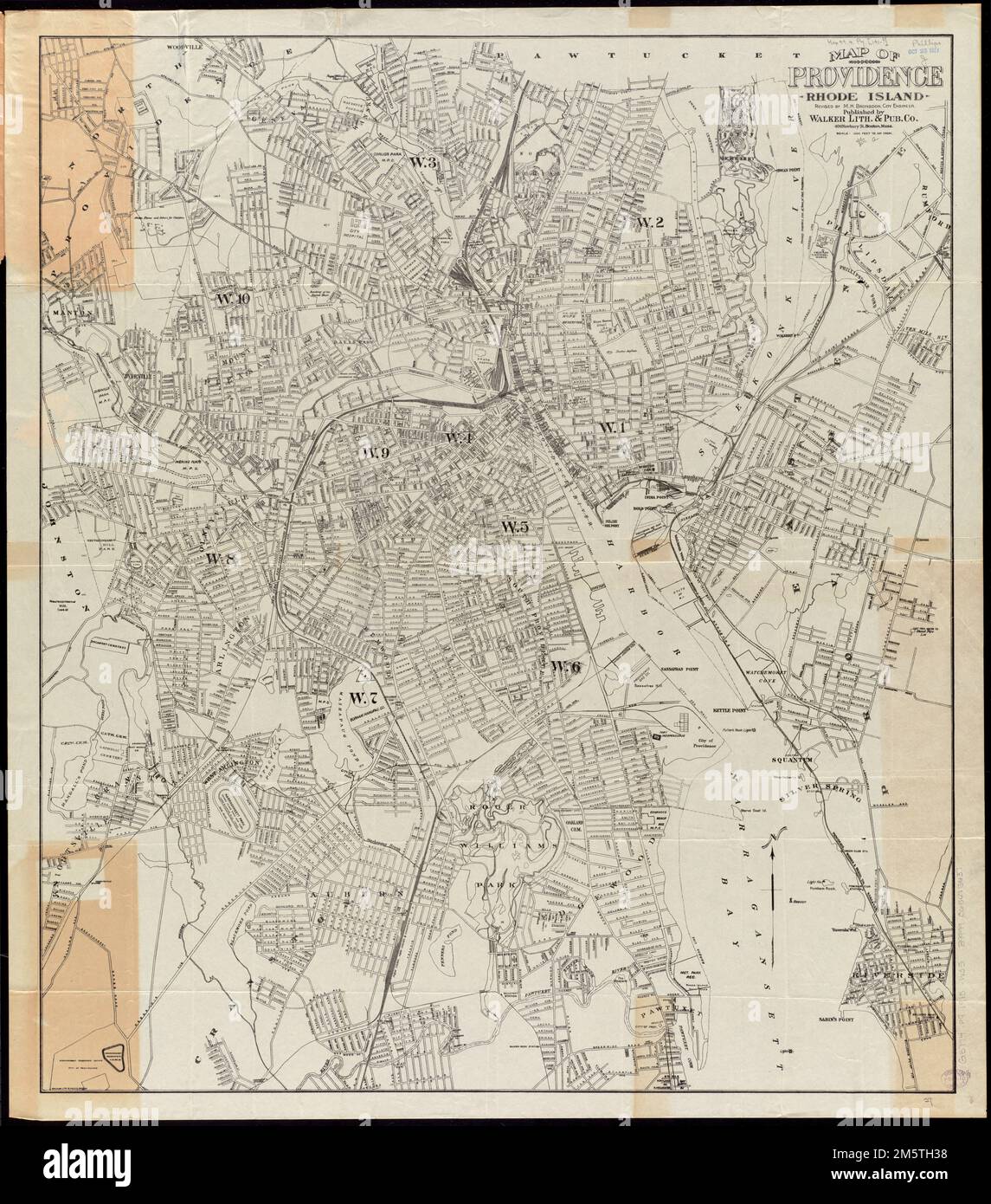 Map Of Downtown Providence Rhode Island