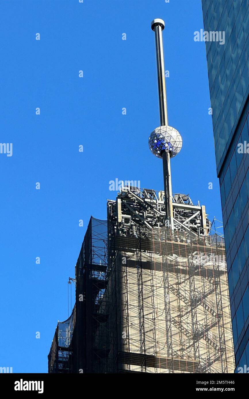 New York, NY, USA. 30th Dec, 2022. Photo Call for New Year's Eve Ball