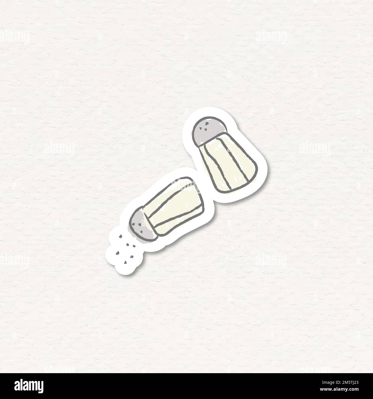 Pepper powder bottles sticker vector Stock Vector Image & Art Alamy