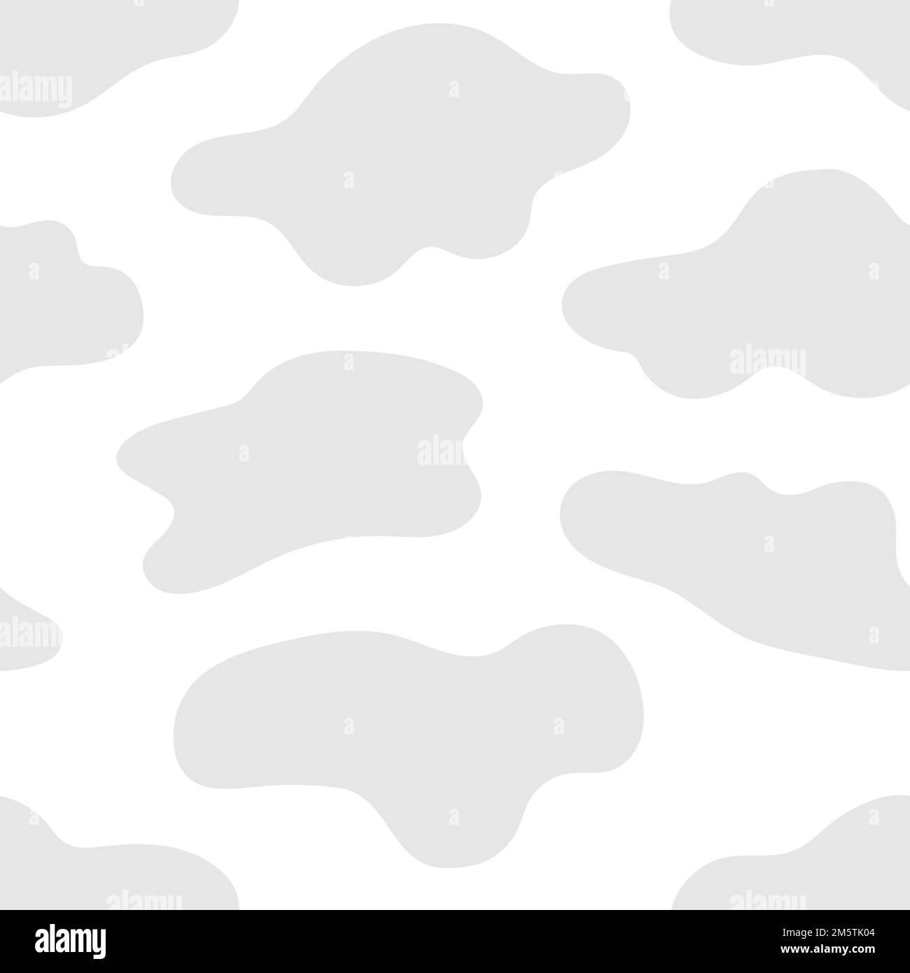 Light gray seamless cloud patterned background vector Stock Vector