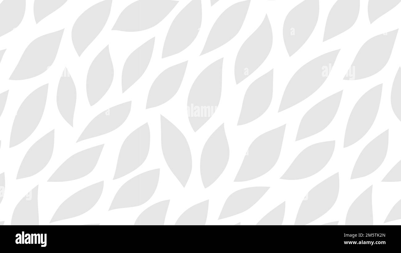 Light gray seamless leaf patterned background vector Stock Vector