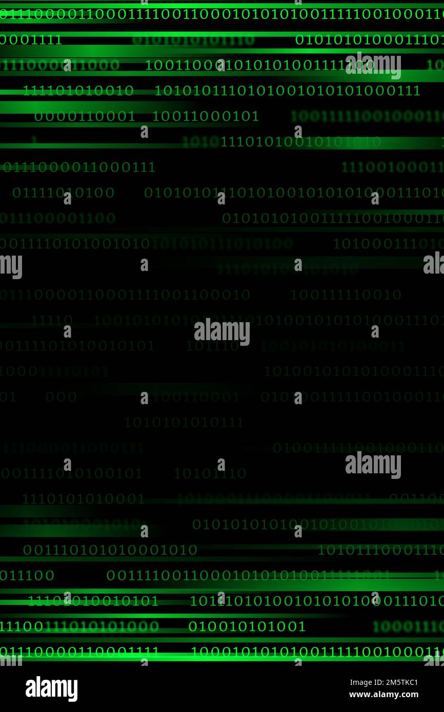 Stream of binary code design vector Stock Vector Image & Art - Alamy